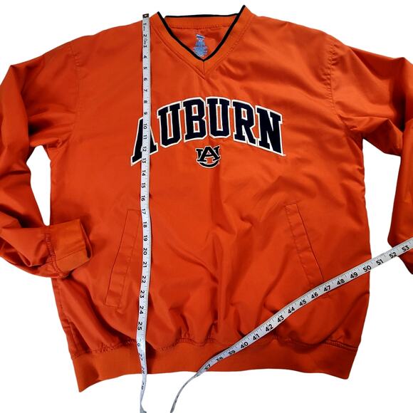 NCAA By Ka Inc Auburn University V Neck Wind Breaker Size M - Picture 4 of 7